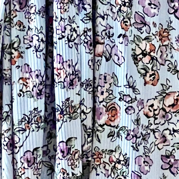 NWOT Blue Floral Summer Dress by Caution to the Wind Size Medium - Picture 6 of 7